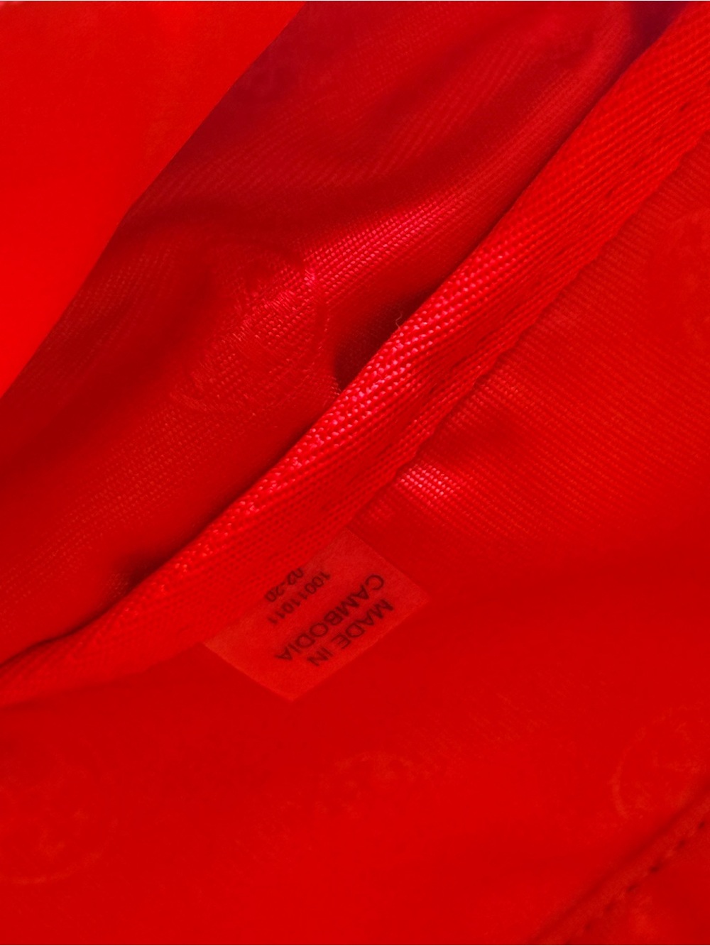 Tory Burch | Ella Red Small Backpack - Picture 9 of 9